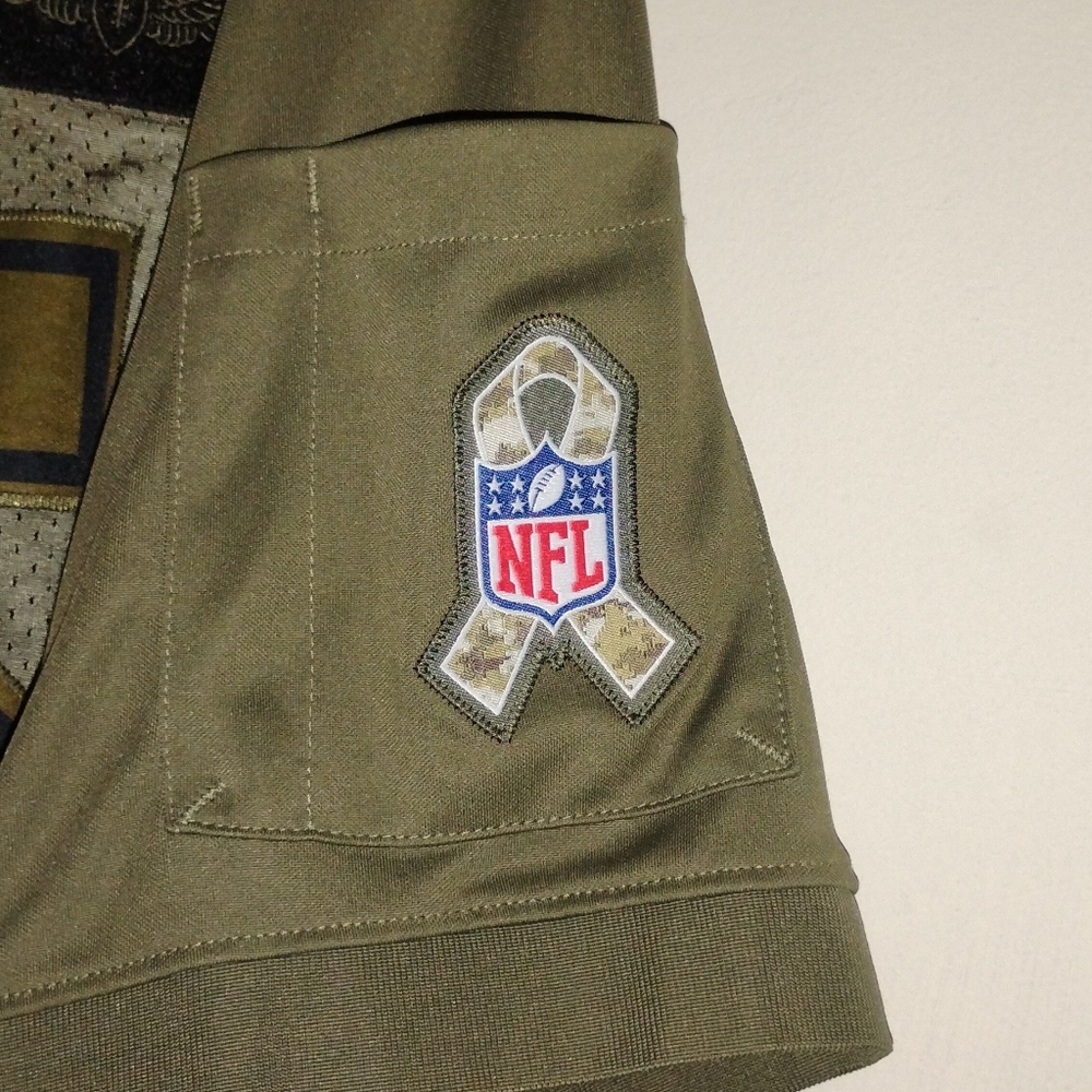 Nike Jersey Mens XXL Olive Green Salute To Service Dallas #55 - Picture 5 of 16